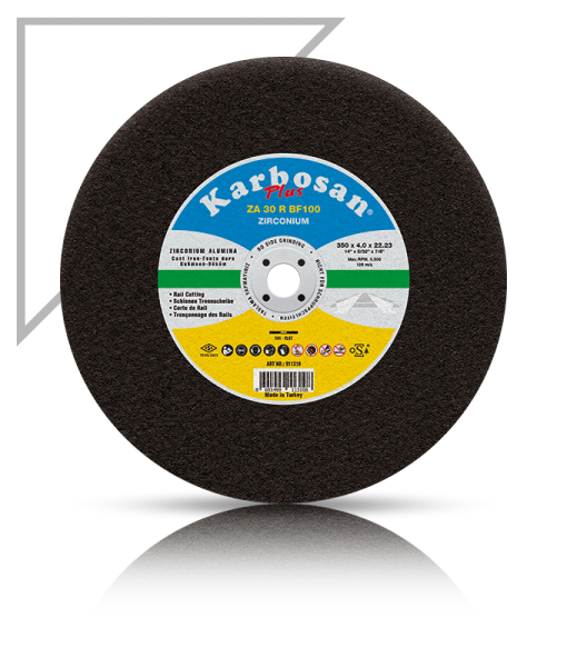 KARBOSAN/350x4.0x25.4/Zirkonyum Plus Ray Kesme Diskleri