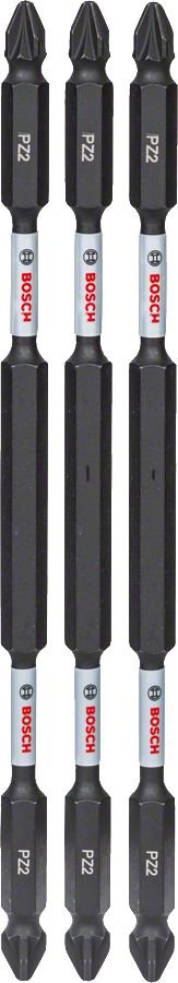 Bosch - Impact Control Serisi Çift Taraflı Vidalama Ucu 3'lü PZ2 *150mm 2608522359