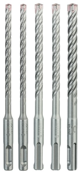 Bosch - SDS plus-5X Serisi Kırıcı Delici Matkap Ucu 5 Parça Set (6,6,8,8,10 x 160 mm) 2608833911