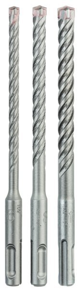 Bosch - SDS plus-5X Serisi Kırıcı Delici Matkap Ucu 3 Parça Set ( 6,8,10 x 160 mm) 2608833912