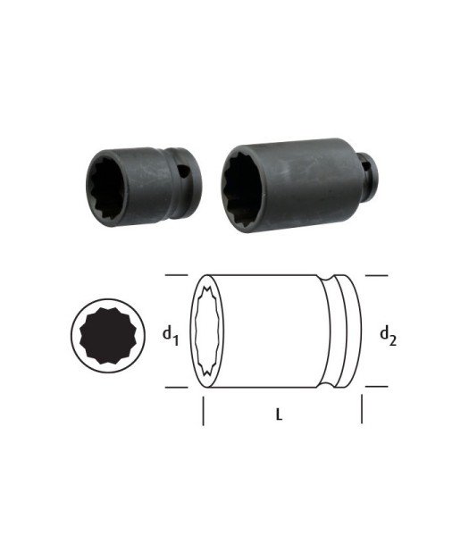 OSAKA YILDIZ LOKMA 1/2 19 mm/LN12Y19
