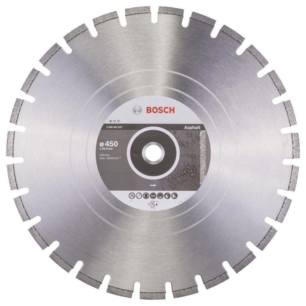 Bosch - Standard Seri Asfalt İçin Elmas Kesme Diski 450 mm 2608602627