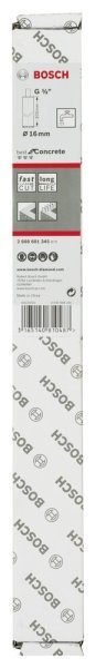 Bosch - Best Serisi Beton İçin 1 2'' Girişli Elmas Sulu Karot Ucu 16 mm 2608601345