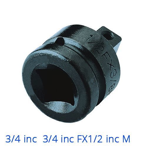 İzeltaş Havalı Lokma Adaptörü 3/4'' 3/4''Fx1/2''M