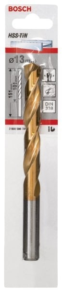 Bosch - HSS-TiN Metal Matkap Ucu 13*151 mm 2608596781