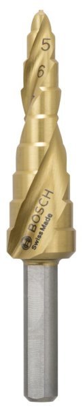 Bosch - HSS-TiN 9 Kademeli Matkap Ucu 4-12 mm 2608597525