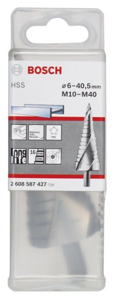 Bosch - HSS 16 Kademeli Matkap Ucu M10-M40 2608587427