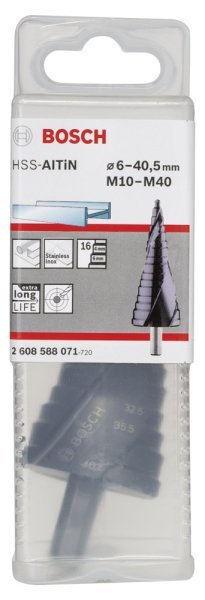 Bosch - HSS-AlTiN 16 Kademeli Matkap Ucu M10-M40 2608588071