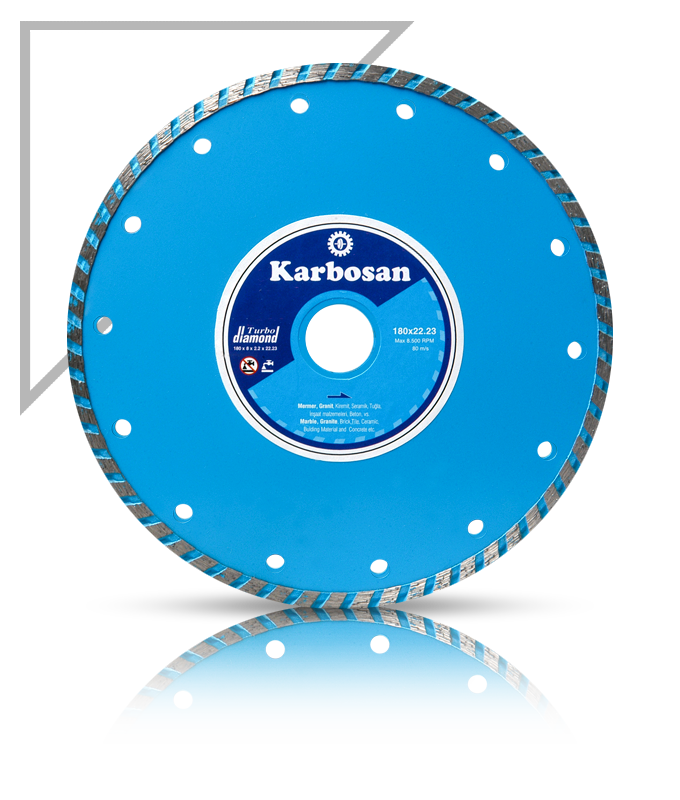 KARBOSAN/115x2.0x22.23İNCE SEGMAENTLİ ELMAS KESİCİ
