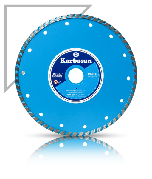 KARBOSAN/230x2.4x22.23İNCE SEGMAENTLİ ELMAS KESİCİ