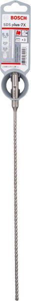 Bosch - SDS-Plus-7X Serisi Kırıcı Delici Matkap Ucu 5,5*315 mm 2608576114