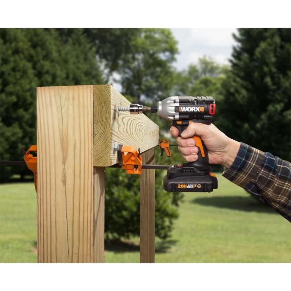 WORX WX261.9 20Volt 260Nm Kömürsüz Profesyonel Darbeli Tornavida (Akü Dahil Değildir)