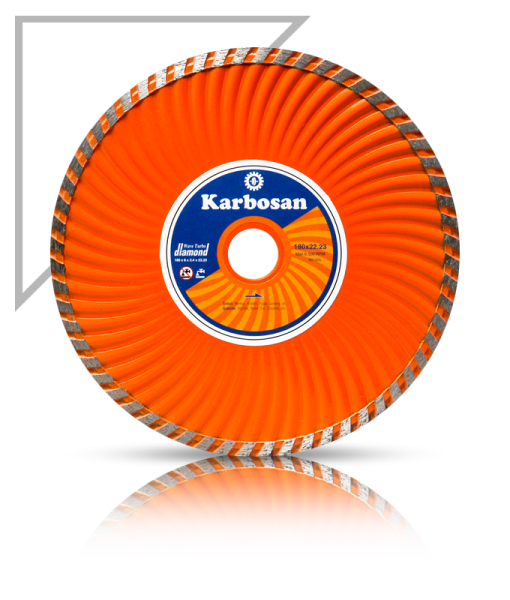 KARBOSAN/180x2.4x22.23TURBO KANALLI ELMAS KESİCİ