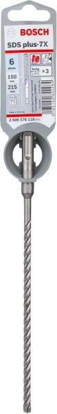 Bosch - SDS-Plus-7X Serisi Kırıcı Delici Matkap Ucu 6*215 mm 2608576118