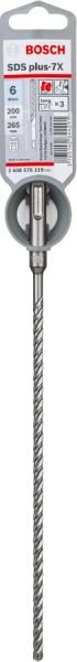 Bosch - SDS-Plus-7X Serisi Kırıcı Delici Matkap Ucu 6*265  mm 2608576119