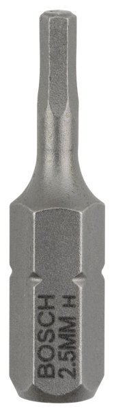 Bosch - Extra Hard Serisi HEX2.5*25 mm 3'lü 2607001720