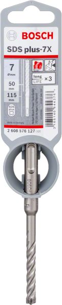 Bosch - SDS-Plus-7X Serisi Kırıcı Delici Matkap Ucu 7*115  mm 2608576127