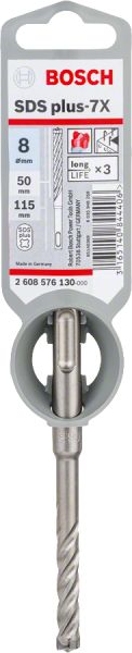 Bosch - SDS-Plus-7X Serisi Kırıcı Delici Matkap Ucu 8*115  mm 2608576130
