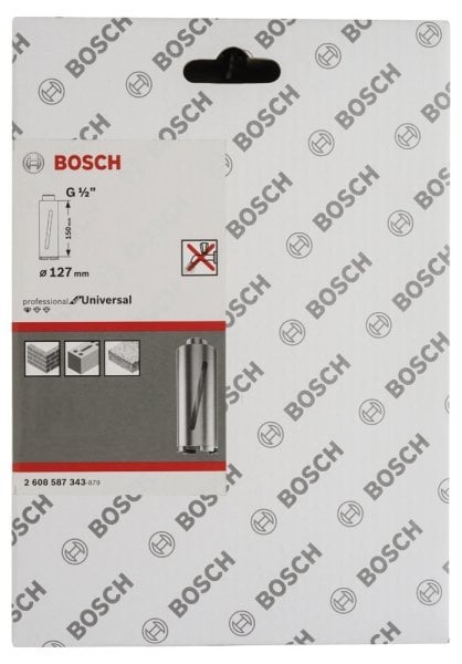 Bosch - Standard Seri G 1 2'' Girişli Kuru Karot Ucu 127*150 mm 2608587343