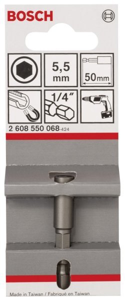 Bosch - Lokma Anahtarı 50*5,5 mm M3 2608550068