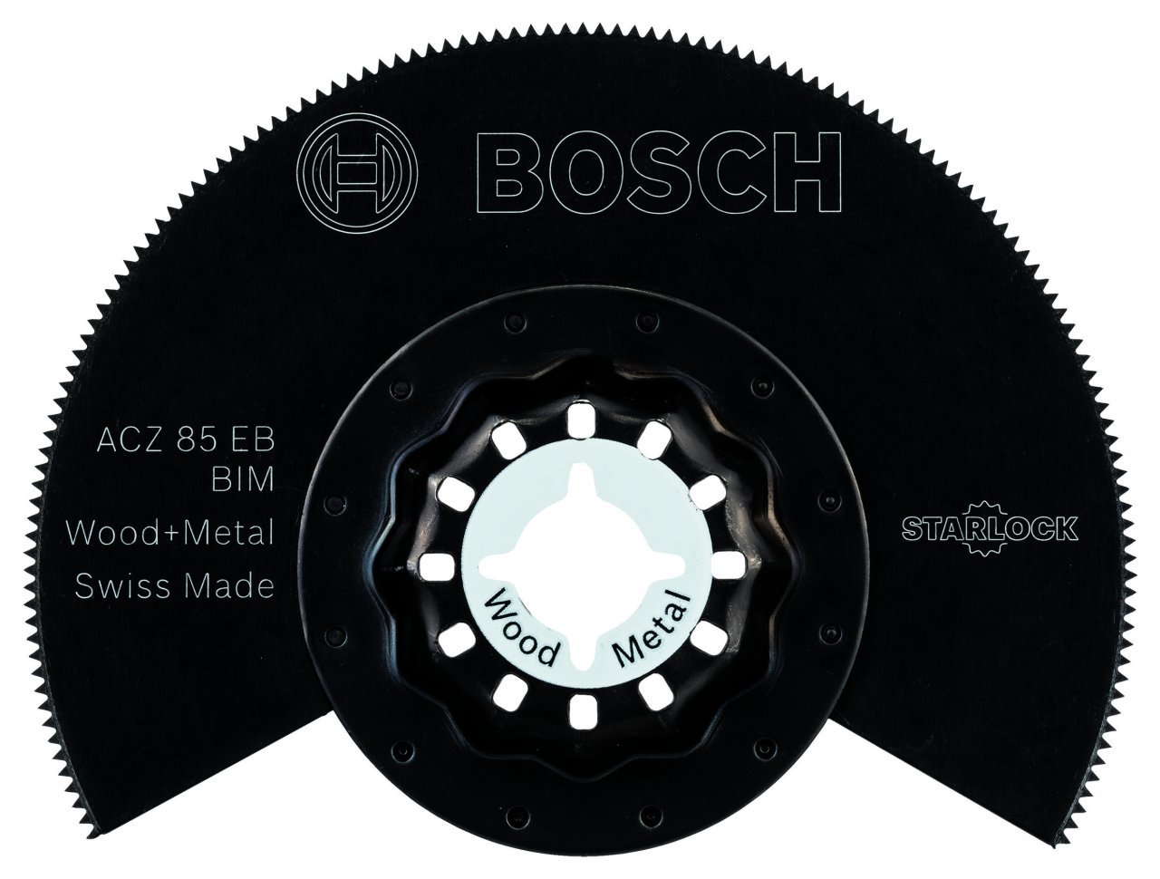 Bosch - Starlock - ACZ 85 EB - BIM Ahşap ve Metal İçin Segman Testere Bıçağı, Bombeli 1'li 2608661636