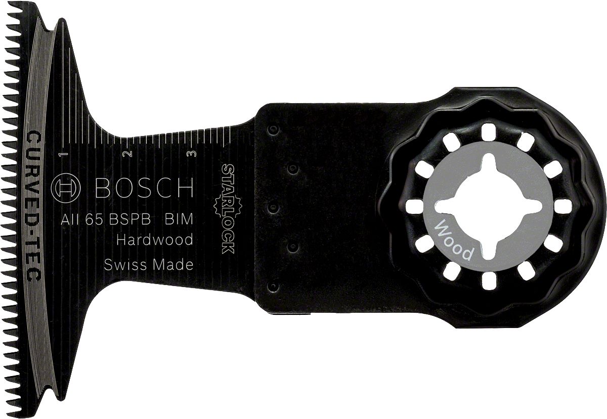 Bosch - Starlock - AII 65 BSPB - BIM Sert Ahşap İçin Daldırmalı Testere Bıçağı 1'li 2608662017