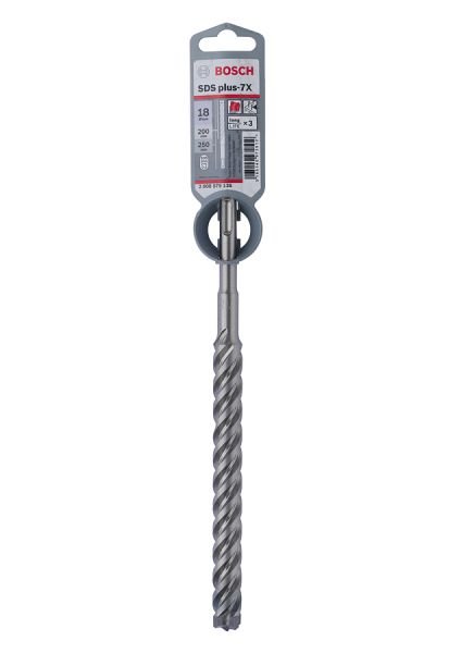 Bosch - SDS-Plus-7X Serisi Kırıcı Delici Matkap Ucu 18*250 mm 2608579138