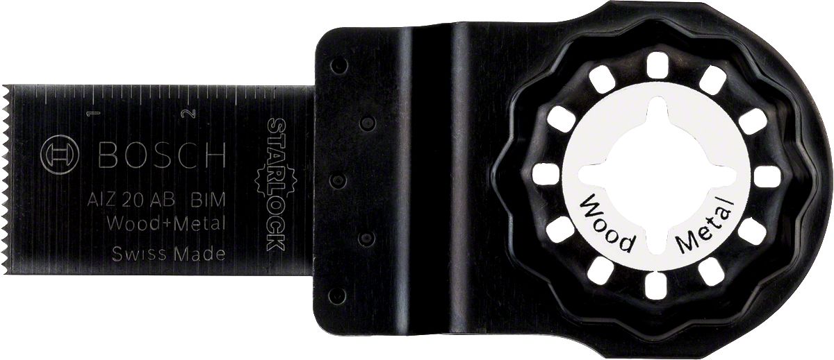 Bosch - Starlock - AIZ 20 AB - BIM Ahşap ve Metal İçin Daldırmalı Testere Bıçağı 5'li 2608661628