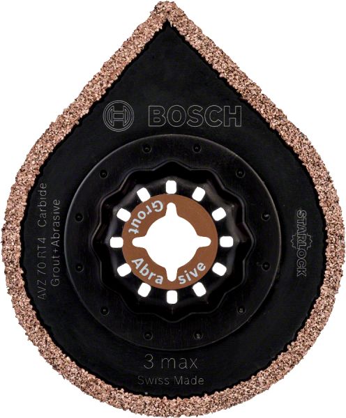 Bosch - Starlock - AVZ 70 RT4 - Karpit RIFF Fayans Arası Derz Harcı Çıkarıcı Testere Bıçağı 1'li 2608661757