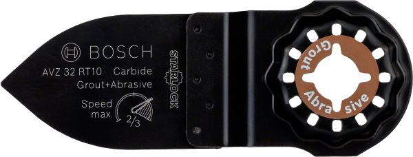 Bosch - Starlock - AVZ 32 RT10 - Karpit RIFF Parmak Zımpara 100 Kum Kalınlığı 1'li 2608662610