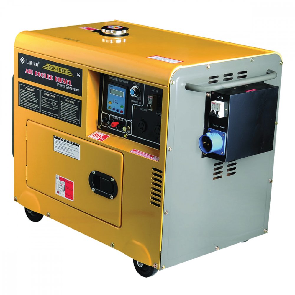 LUTİAN 5GF-LDED (ATS) DİZEL KABİNLİ JENARATÖR 220 V