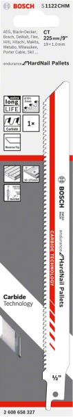 Bosch - Endurance for Serisi Sert Çivili Paletler için Panter Testere Bıçağı S 1122 CHM 1'li 2608658327