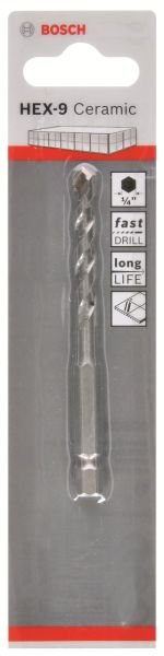 Bosch - Altıgen Şaftlı, HEX-9 Serisi Seramik için Matkap Ucu 3*90 mm 2608589519