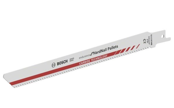 Bosch - Endurance for Serisi Sert Çivili Paletler için Panter Testere Bıçağı S 1122 CHM 10'lu 2608658328