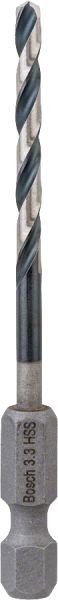 Bosch - Altıgen Şaftlı - Impact Control - HSS Metal Matkap Ucu 3,3*75mm 2608577050