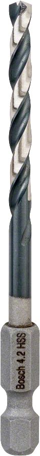 Bosch - Altıgen Şaftlı - Impact Control - HSS Metal Matkap Ucu 4,2*83mm 2608577054