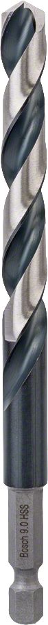 Bosch - Altıgen Şaftlı - Impact Control - HSS Metal Matkap Ucu 9,0*125mm 2608577062