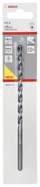 Bosch - cyl-5 Serisi, Blue Granite Turbo Beton Matkap Ucu, 6*150 mm 2608588145