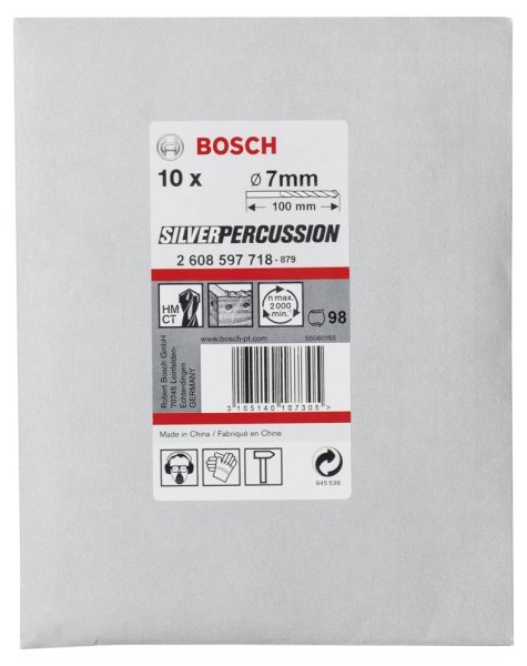 Bosch - cyl-3 Serisi, Beton Matkap Ucu 7*100 mm 10'lu Paket 2608597718