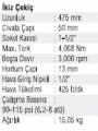 OPT-P 560-12 1 1/2'' Somun Sökme Tabancası