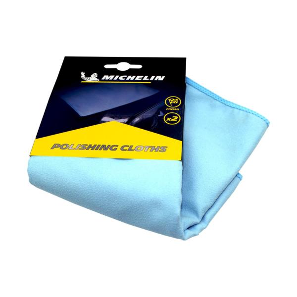 Michelin MC32484 32X32cm Mikrofiber Cilalama, Parlatma Bezi, 2 Adet