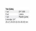 OPT 600K 3/4'' Somun Sökme Tabancası