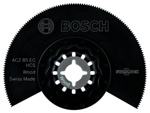 Bosch - Starlock - ACZ 85 EC - HCS Ahşap İçin Segman Testere Bıçağı, Bombeli 10'lu 2608664483