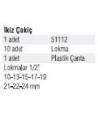 OPC 51112K (Set) 1/2'' Somun Sökme Tabancası