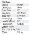 OPC 51112 1/2'' Somun Sökme Tabancası