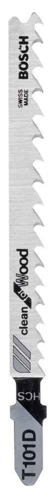 Bosch - Temiz Kesim Serisi Ahşap İçin T 101 D Dekupaj Testeresi Bıçağı - 100'Lü Paket 2608637877