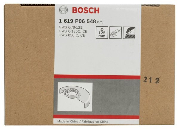 Bosch - Taşlama için Siperlik 125 mm 1619P06548