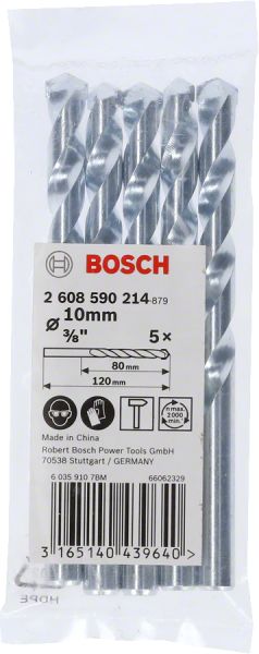 Bosch - cyl-1 Serisi, Beton Matkap Ucu 10*120 mm 5'li Paket 2608590214