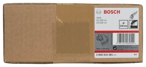 Bosch - Kapaksız koruma siperi 230 mm 2605510281