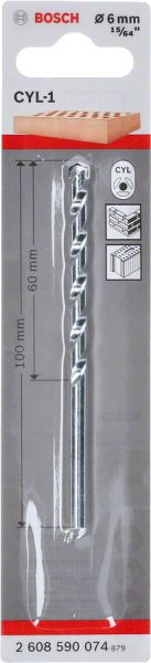 Bosch - cyl-1 Serisi, Beton Matkap Ucu 6*100 mm 2608590074